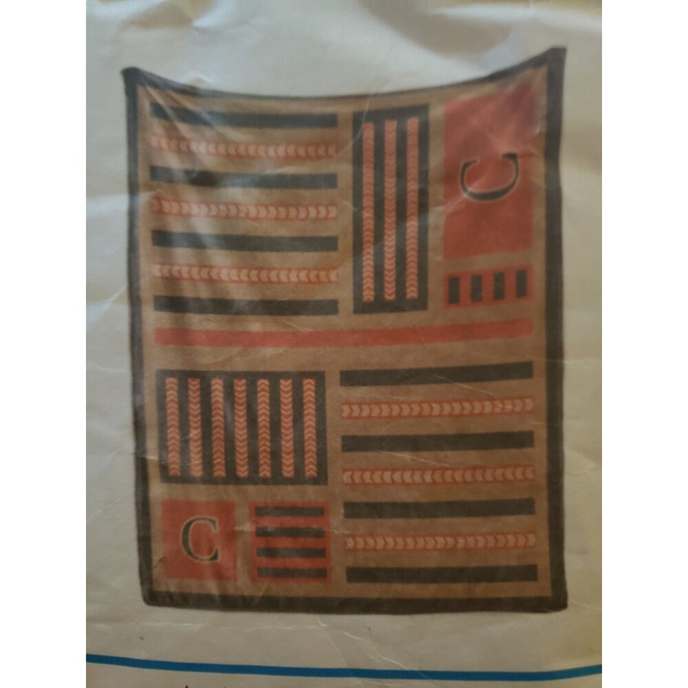 Premium 60 by 70 Throw Blanket Letter "C"